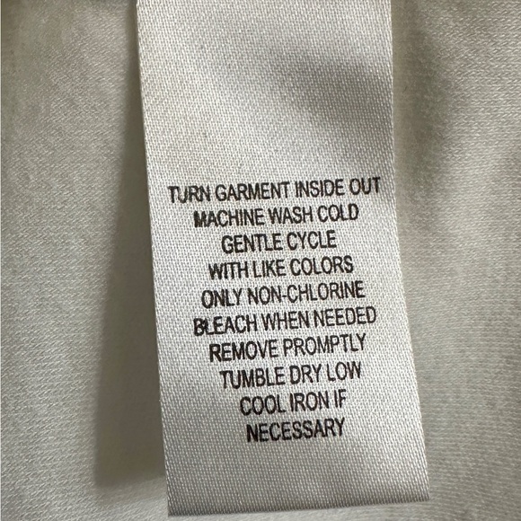 BOO DESIGNERS ORIGINALS, WOMENS, 100% WHITE COTTON SHIRT. LONG SLEEVE. SIZE 1X - Picture 5 of 5